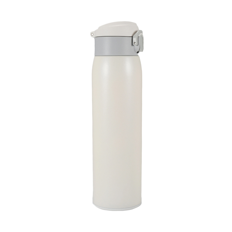 Simple One Touch Type Vacuum Thermos Flask Bottle