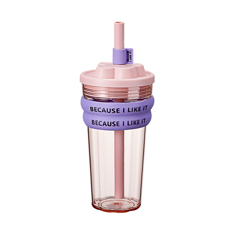 19oz Ice Coffee Smoothie Cup Leak-Proof Travel Mug